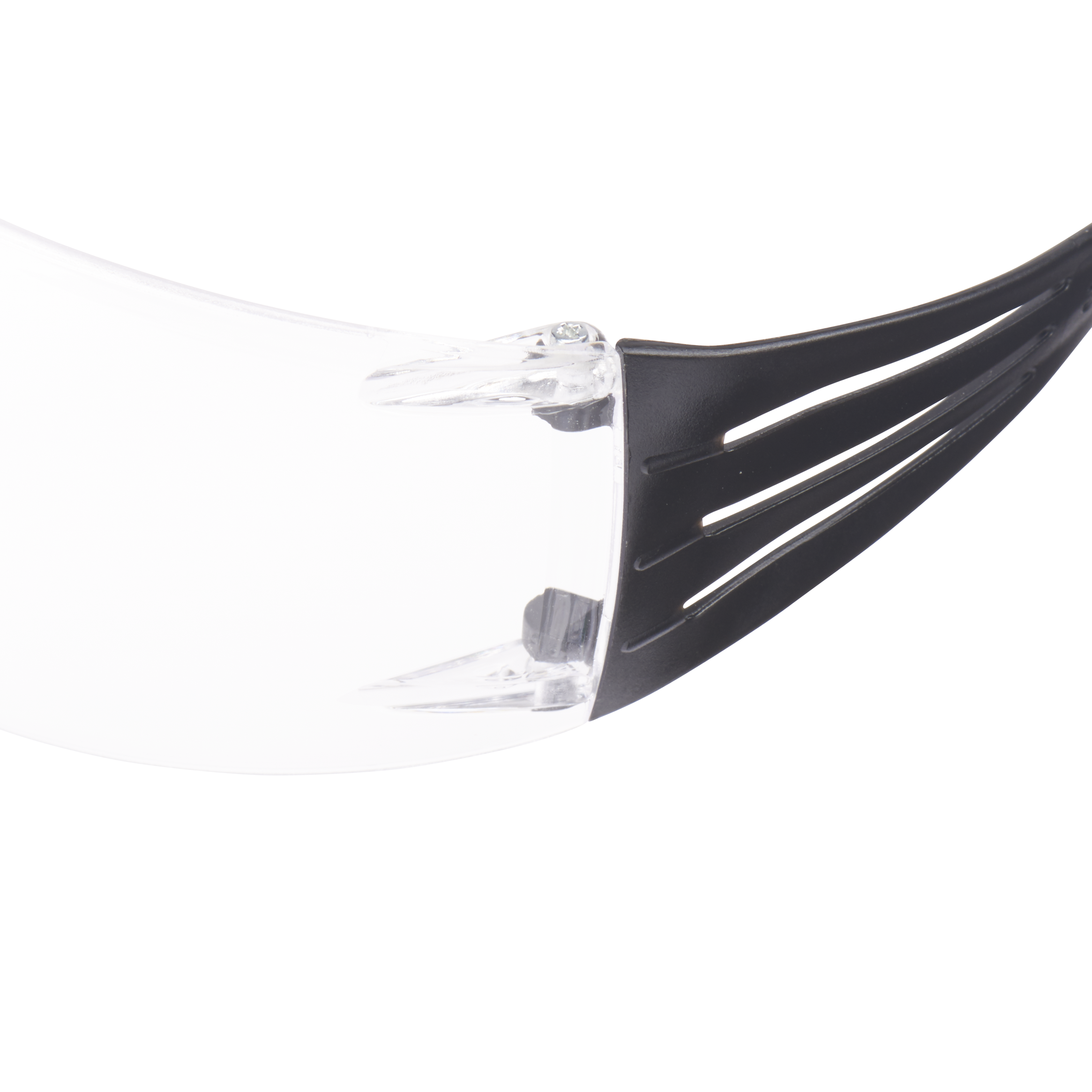 3M™ | SecureFit™ | SF401AS/AF-EU | 400 Schutzbrille | schwarz/grüne Bügel |Antikratz-/Anti-Fog-Beschichtung |transparente Scheibe | 7100078989